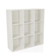 White Shelf BJORKE with nine open square compartments by hjh LIVING