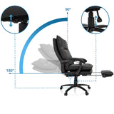 Adjustable backrest with 180 degree recline of the Home Office Executive Chair RELAX CL 200 by MyBuero