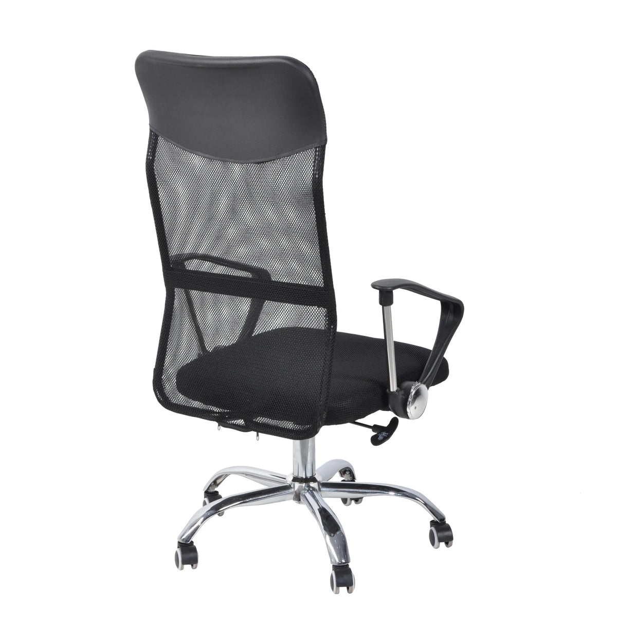 Home Office Executive Chair Stryka Net with mesh backrest in black on star base by hjh OFFICE