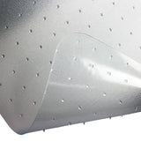 Transparent polycarbonate surface of the Office Mat ULTIMAT II for carpets by Floortex