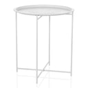 ALLRUND | Metal with perforated pattern - Side table 