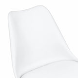 White backrest of the FANCY PRO home office chair by hjh OFFICE