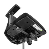 Underside of the seat with gas spring and mechanism of the Professional Office Chair PORTO PRO by hjh OFFICE