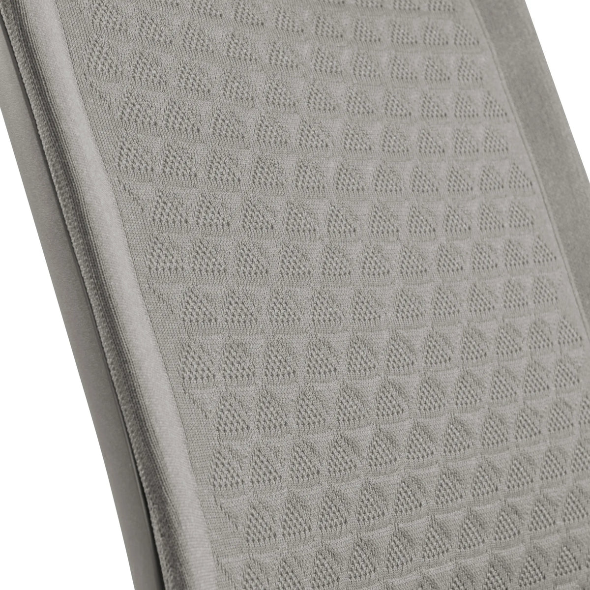 Grey textured fabric of the backrest of the High End Office Chair VERVIO by hjh OFFICE