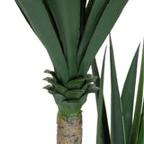 Stem and leaf base of the artificial plant YUCCA in green by hjh OFFICE