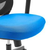 Blue seat of the Home Office Chair Sedito by hjh OFFICE