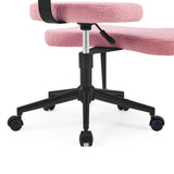 Base with five castors and gas spring of the Asanasit meditation chair in pink by hjh LIVING