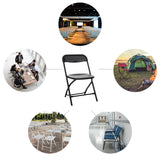 Black Outdoor chair TUDELA XXL PRO with perforated seat and backrest by hjh OFFICE
