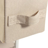 Beige fabric handle of the Chest of drawers FOLDRESS S by hjh LIVING