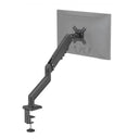 Black Monitor Mount Ergomount GF1 with adjustable joint arm and desk mount by hjh OFFICE