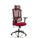 ERGOMY | Fabric / Mesh | Frame: White - Home Office Chair 