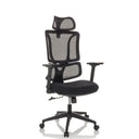 ERGOMY | Fabric / Mesh | Frame: White - Home Office Chair 