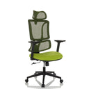 ERGOMY | Fabric / Mesh | Frame: White - Home Office Chair 