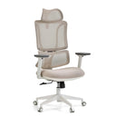 ERGOMY W | Fabric / Mesh | Frame: White - Professional Office Chair 