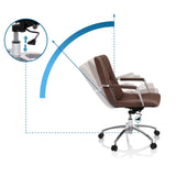 Adjustable backrest and gas spring of the Home Office Chair SARANTO II by hjh OFFICE