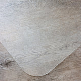 Transparent surface of the PUNOMAT office mat for hard floors by Kottig