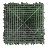 Green Plant mat LEAFLUXE 1 with square plastic grid by hjh LIVING
