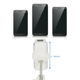 Adjustable holding device of the Mobile phone & tablet holder COMFILAP II with dimensions 11 - 19.5 cm by hjh OFFICE