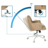 90 degree swivel seat of the Home Office Chair SOLAO LIFE W by hjh LIVING