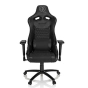 Black Gaming chair GAMEBREAKER SX 04 with quilted pattern and armrests by hjh OFFICE