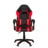 Gaming chair GAMEBREAKER W02 in black-red with neck support and armrests by MyBuero