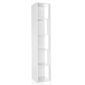 White Shelf KALAG S with five open storage compartments by hjh LIVING