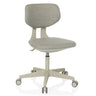 Grey Swivel Chair – Children KID CLASSIC with fabric cover and five castors by hjh OFFICE