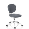 Grey Swivel Chair – Children KID VIVO with white base and castors by hjh OFFICE