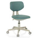 Blue Swivel Chair – Children KIDDY CLASSIC with light frame and castors by hjh OFFICE