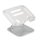 Silver Pad LAPTOP STAND with ventilation slots and adjustable stand by hjh OFFICE