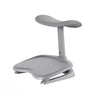 Grey Footrest LiberNovo Omni StepSync with curved platform and adjustable frame by Libernovo
