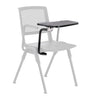 Black Clipboard MEET WA with sturdy metal brackets on a chair by hjh OFFICE