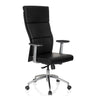 Luxury Executive Chair MONZA 20 with black cover, armrests and a five-star base by hjh OFFICE