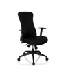 Black Professional Office Chair OFFICE XT PRO with armrests and castor base by hjh OFFICE