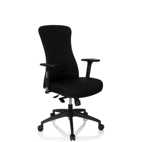 Black Professional Office Chair OFFICE XT PRO with armrests and castor base by hjh OFFICE