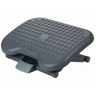 Anthracite Footrest PIEDINO DOT with nubbed structure and adjustable angle by hjh OFFICE