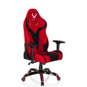 Gaming chair PROMOTER II in black-red with armrests and five castors by hjh OFFICE