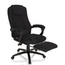Black Home Office Executive Chair RELAX CL190 with integrated footrest and armrests by MyBuero