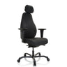 Black Professional Executive Chair RESISTIO XXL with headrest and armrests by hjh OFFICE