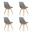 SCANDI 4 | 4 Pack - Shell chair 