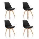 SCANDI 4 | 4 Pack - Shell chair 