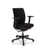 Black Professional Office Chair SENATOR with armrests and five castors by hjh OFFICE
