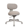 Home Office Chair SITMOTION W with grey fabric cover and light-coloured base on castors by hjh OFFICE