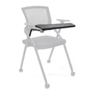 Black writing tray TABLET PRIORITY II as Accessories for a chair by hjh OFFICE