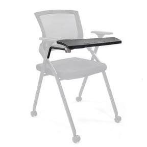 Black writing tray TABLET PRIORITY II as Accessories for a chair by hjh OFFICE