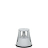 Light grey Step stool TIO-M I with conical shape and non-slip edge by hjh OFFICE