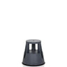 Dark grey Step stool TIO-M I with a round standing surface and conical shape by hjh OFFICE