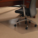Transparent polycarbonate Office Mat ULTIMAT II for carpets by Floortex