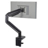 Black Monitor Mount VM-MG1S with articulated arm and desk mount by hjh OFFICE