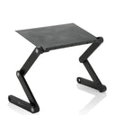 Desk Pad VM-SA II in black with perforated shelf and adjustable frame by hjh OFFICE